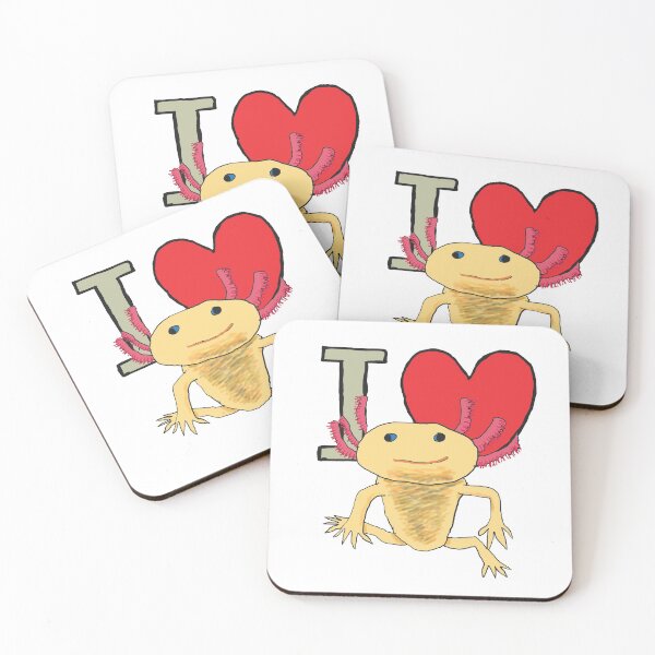 Item preview, I Love Axolotls designed and sold by Mark-Ewbie.