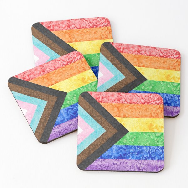 Item preview, Watercolour Pride Flag designed and sold by Danelle Malan.