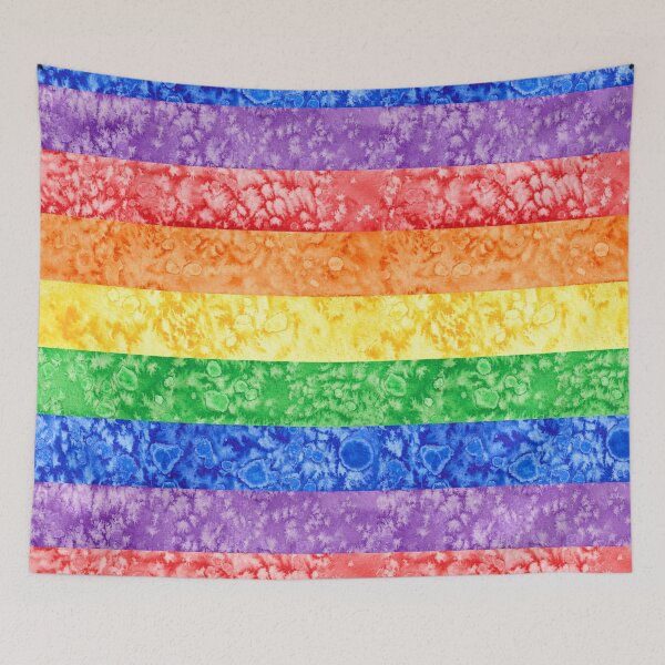 Item preview, Watercolour Pride Flag designed and sold by Danelle Malan.