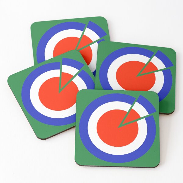 Item preview, Sixties Mod Pizza Target designed and sold by KALEIDOSCOPE UK.