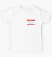 Hello, my name is Inigo Montoya Kids Tee