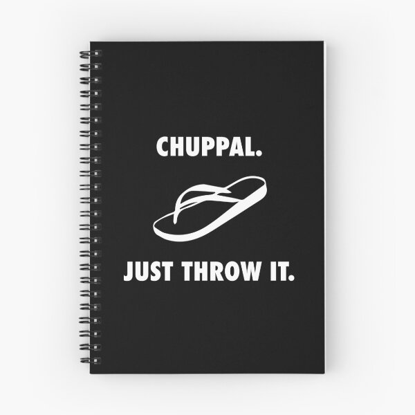 Item preview, Chuppal Just Throw It designed and sold by inkstyl.
