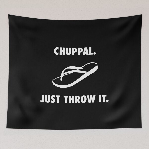 Item preview, Chuppal Just Throw It designed and sold by inkstyl.