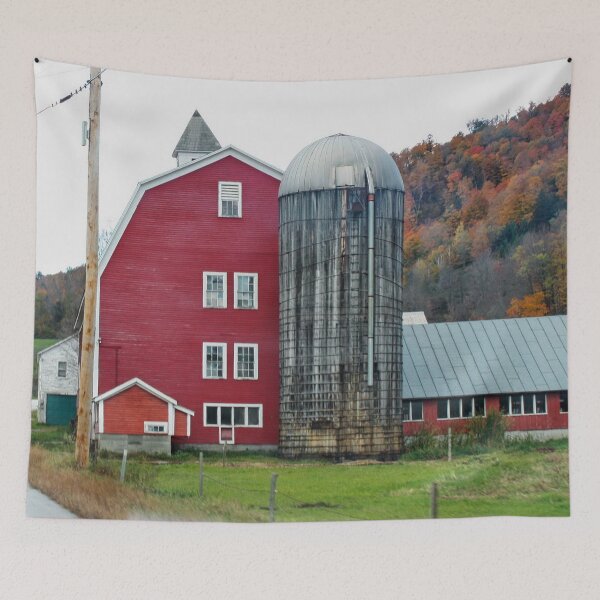 Item preview, Farm Barn & Silo designed and sold by AnnDixon.