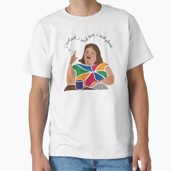 Item preview, Lynne Postlethwaite, Magda Szubanski, Fast Forward, Australian comedy icon. "I said pet, I said love, I said please." designed and sold by wheatbeltdesign.