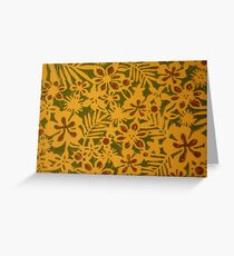 Garden print Greeting Card
