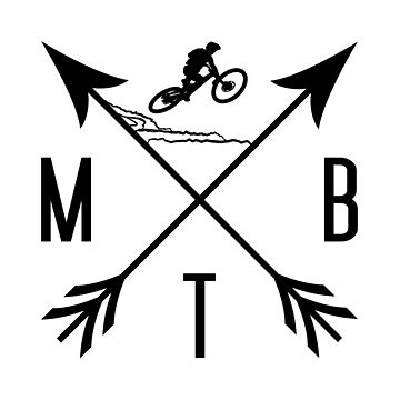Artwork thumbnail, Downhill Mountainbike, Mountainbiking, MTB Mountain Bike mountains Downhill MTB Mountain Bike Mountainbike mountains Mountainbike, MTB downhill. bmx, mountain biker by Marcin Adrian
