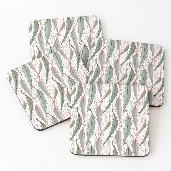 Item preview, Bush Eucalyptus leaves designed and sold by Sketchbook Designs.