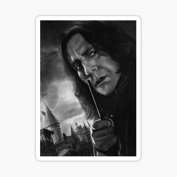 Alan Rickman Sticker