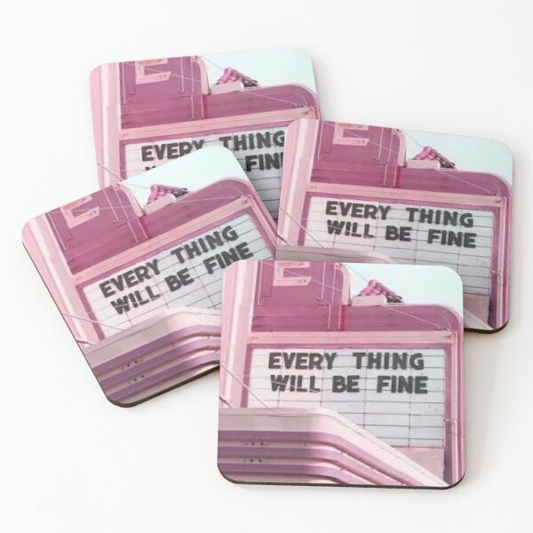 Item preview, Pink aesthetic - Everthing Will Be Fine designed and sold by Myheartofworship.