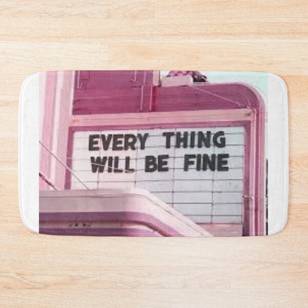 Item preview, Pink aesthetic - Everthing Will Be Fine designed and sold by Myheartofworship.