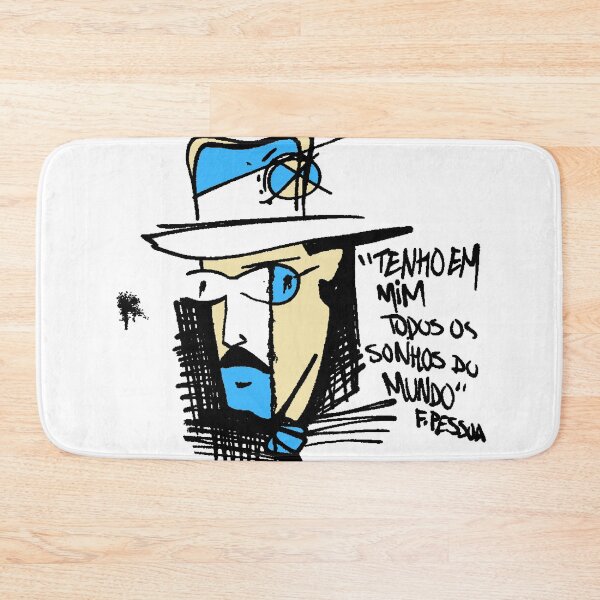 Item preview, "Tenho em mim todo os sonhos do mundo" (blue/yellow) designed and sold by Rafael da Silva.