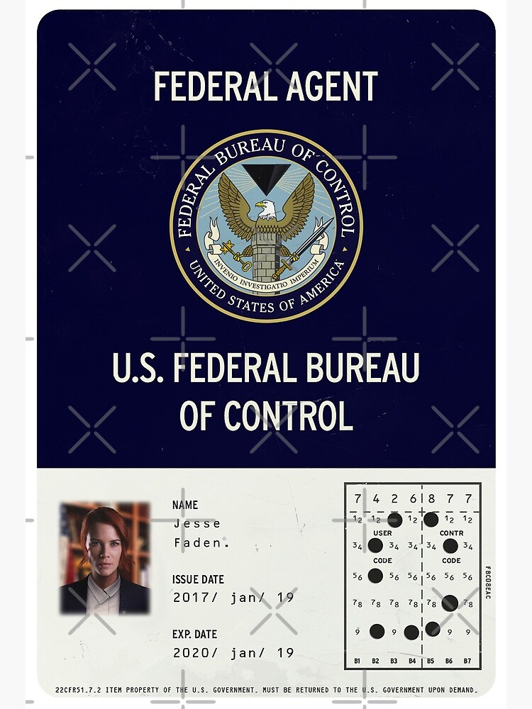 Jesse Faden FBC ID - Control