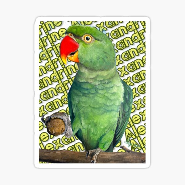 Alexandrine Sticker