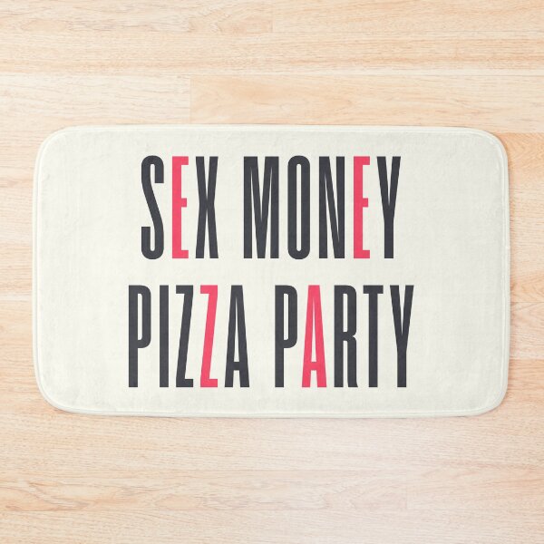 Item preview, Sex, money, pizza, party, enjoy life quote, motivational, inspirational designed and sold by Spallutos.