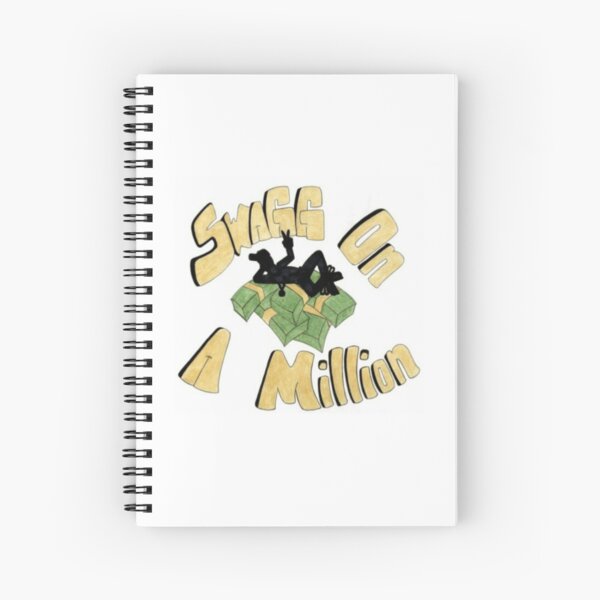 Untitled 9 by Rhaim Santiago Spiral Notebook