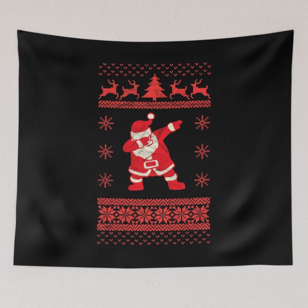 Item preview, Christmas Gift Dabbing Santa Claus Xmas Pajamas Costume Ugly graphic designed and sold by A-Fashion.