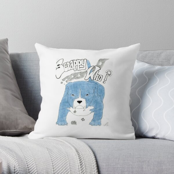 Untitled 10 by Rhaim Santiago Throw Pillow