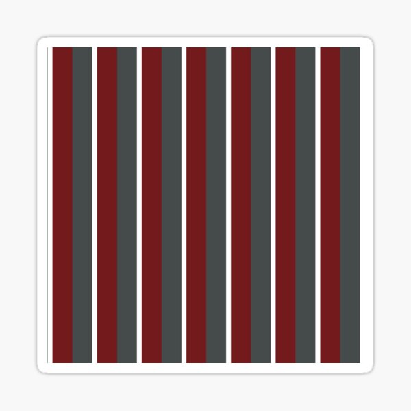 Item preview, Red, Grey and White Vertical Stripe designed and sold by thesnowwhyte.