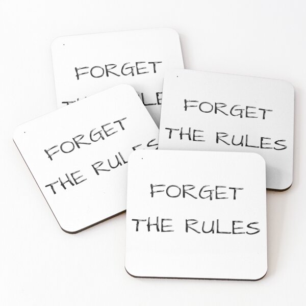 Item preview, Forget the rules designed and sold by yani69.