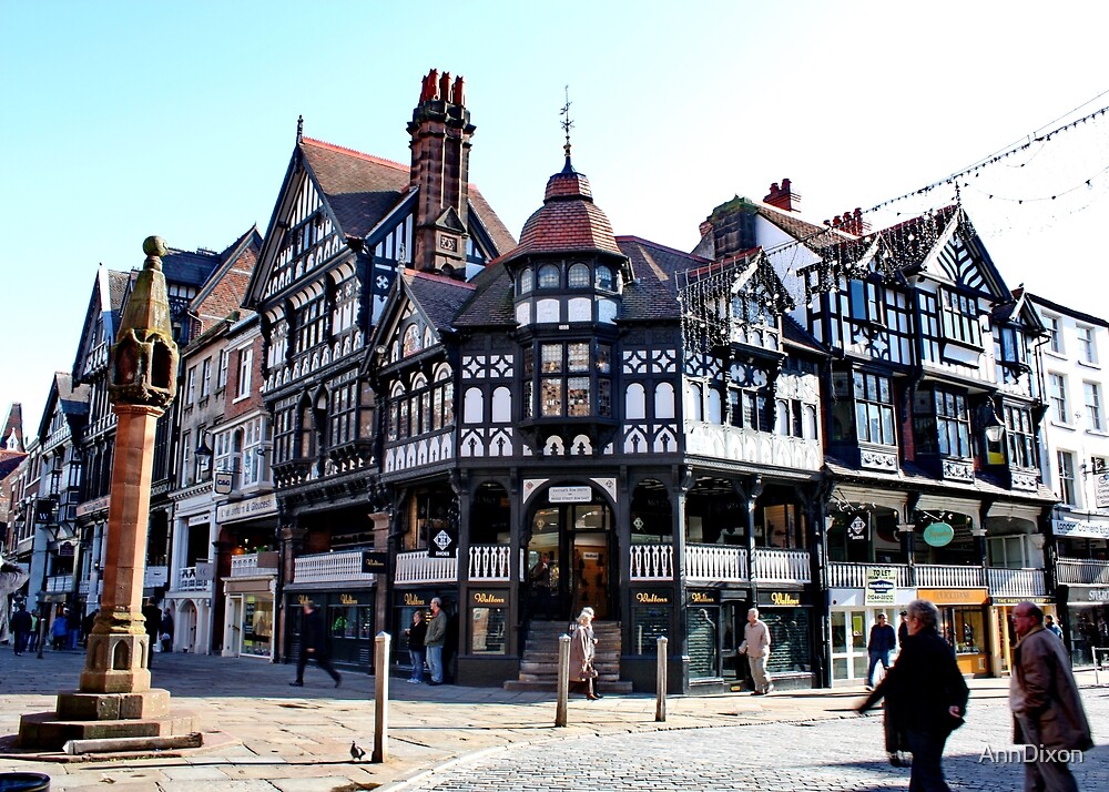 Chester england. Честер (город в Великобритании). Cross Keys Честер графство Чешир Англия. Чешир город в Англии. В Честере зима.