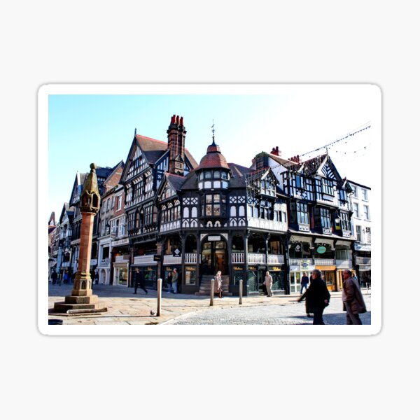 Chester Cross, Chester, Cheshire, UK Sticker