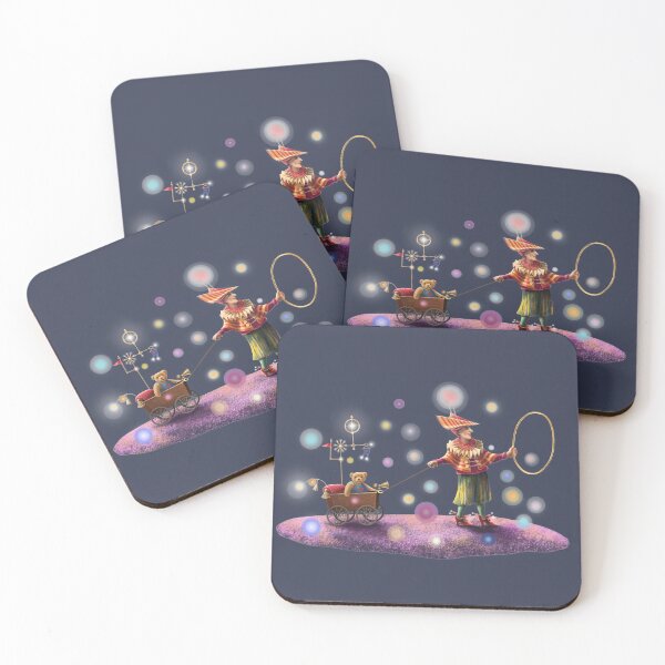 Item preview, Walk on the Moon with Teddybear designed and sold by artegala.