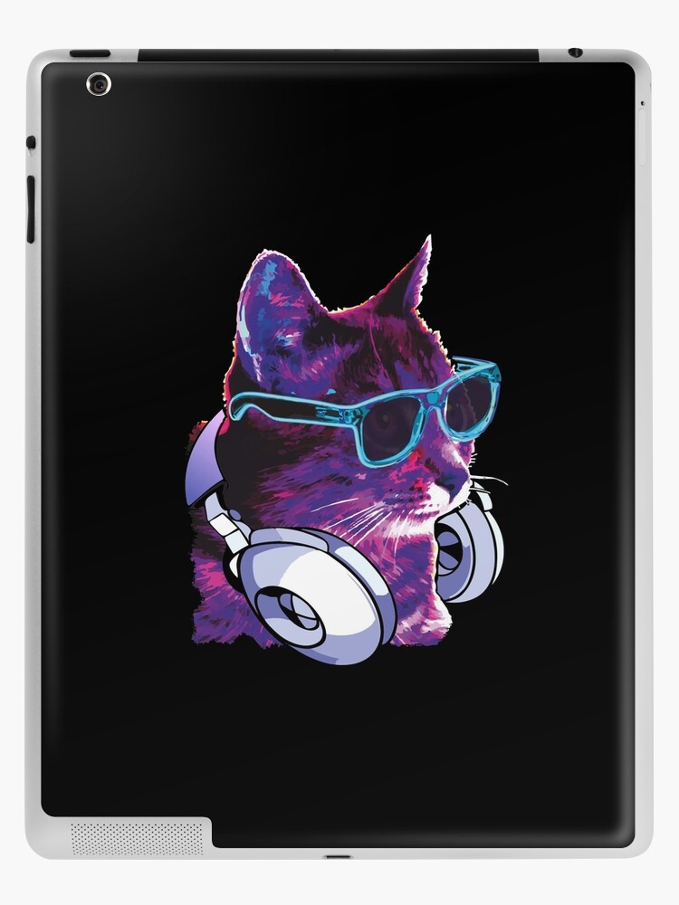 Cat dj iPad Case & Skin for Sale by wildserenity