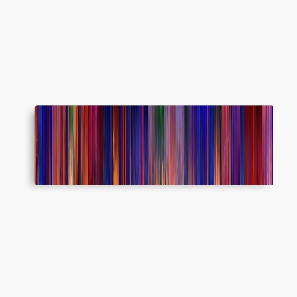 Moviebarcode: Aladdin (1992) Canvas Print