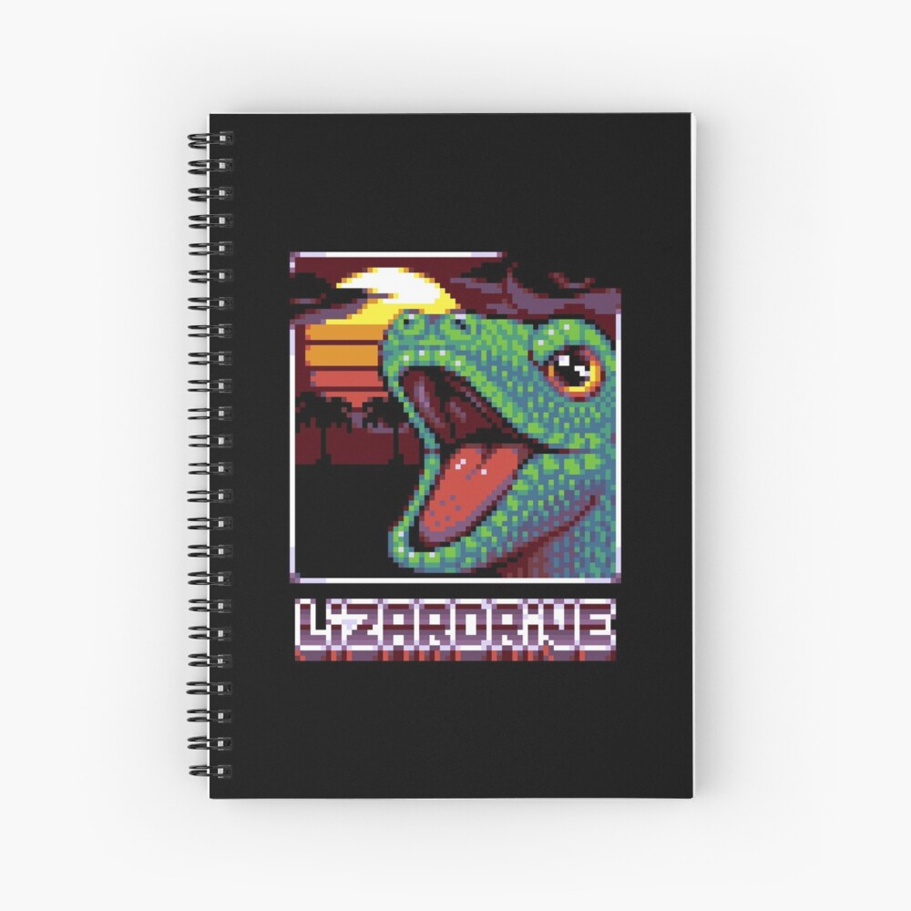 Cahier à spirale « LIZARDRIVE»
