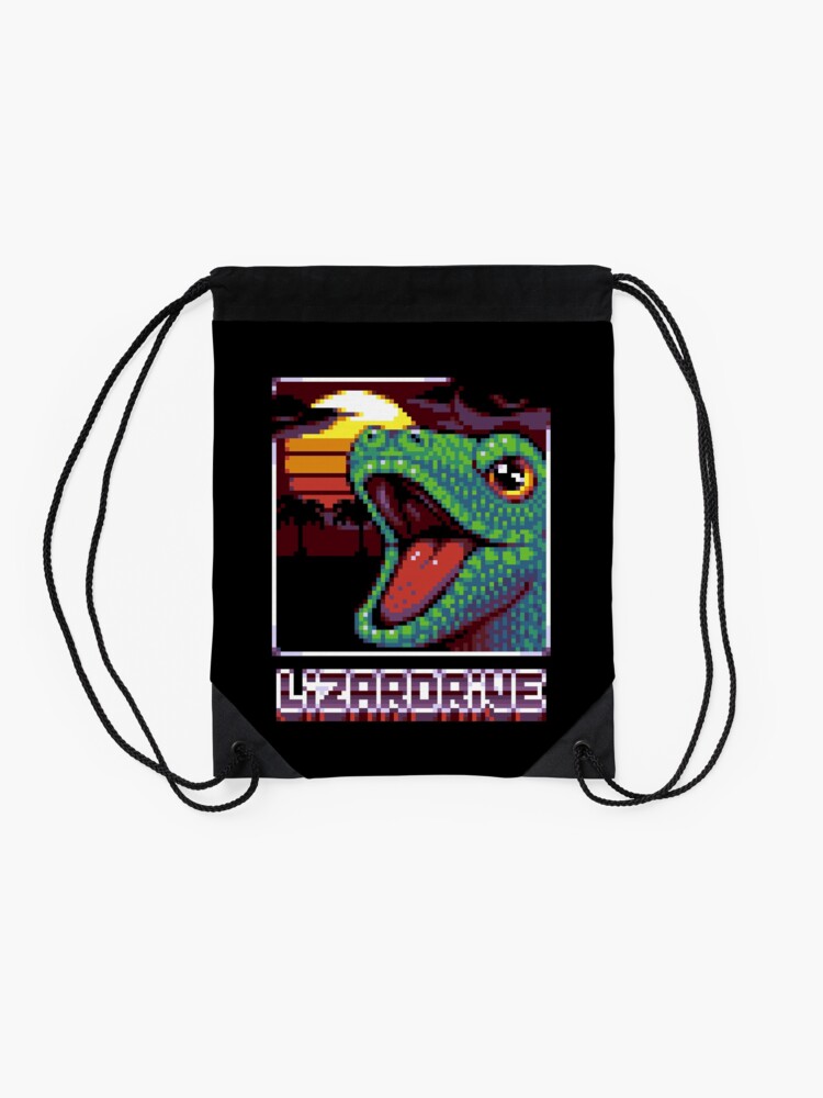 Sac à cordon ''LIZARDRIVE' : autre vue