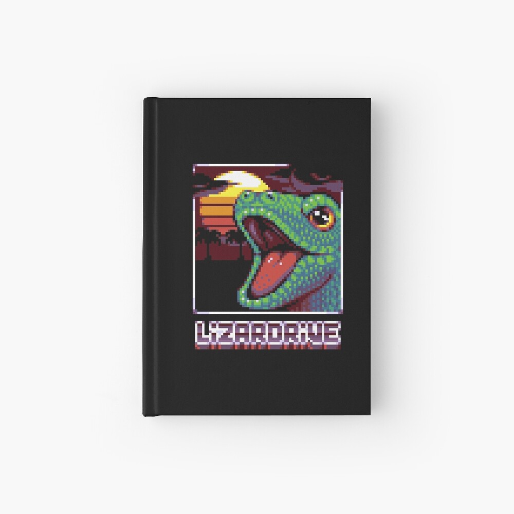 Carnet cartonné « LIZARDRIVE»