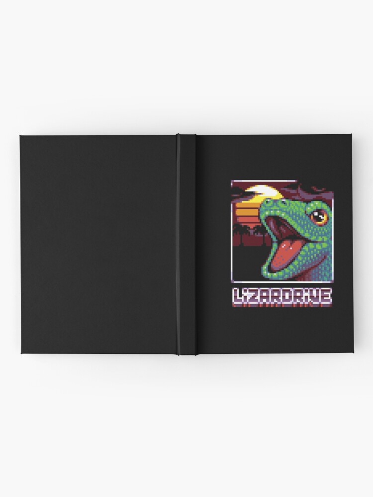 Carnet cartonné ''LIZARDRIVE' : autre vue