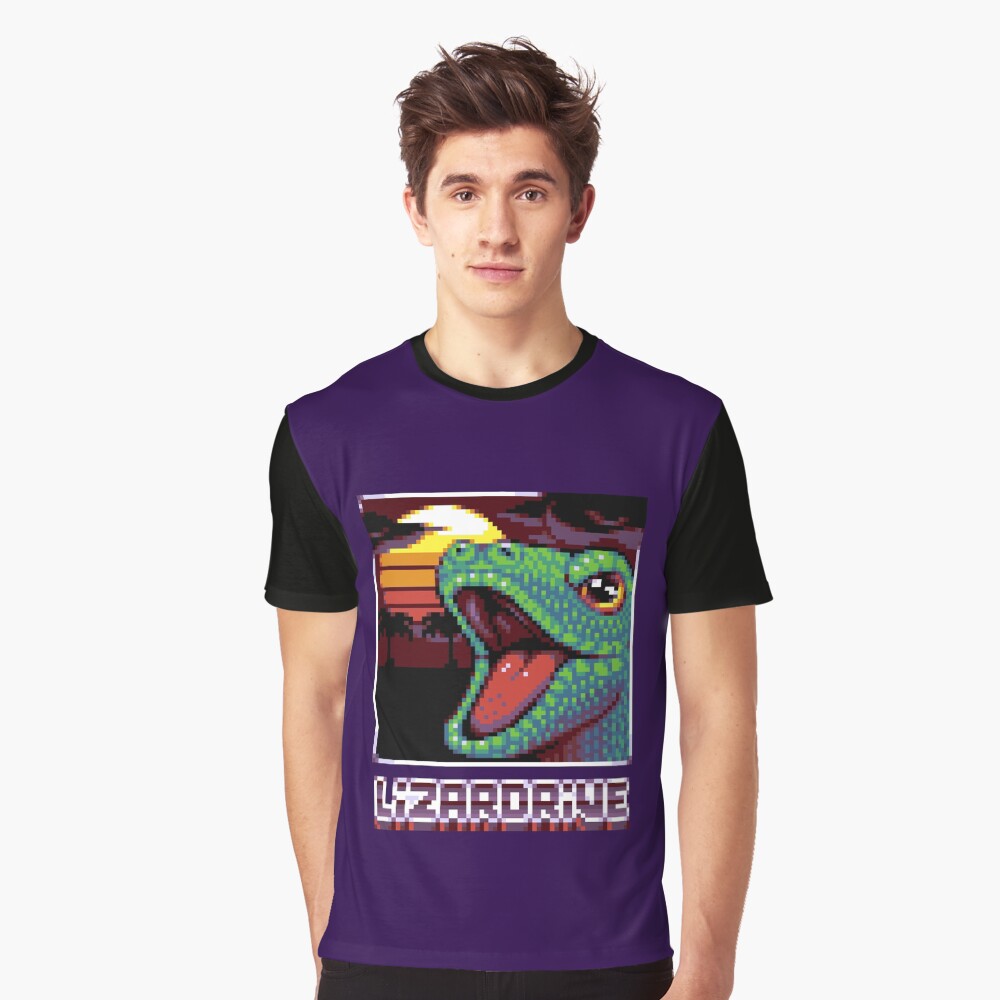 T-shirt graphique « LIZARDRIVE»