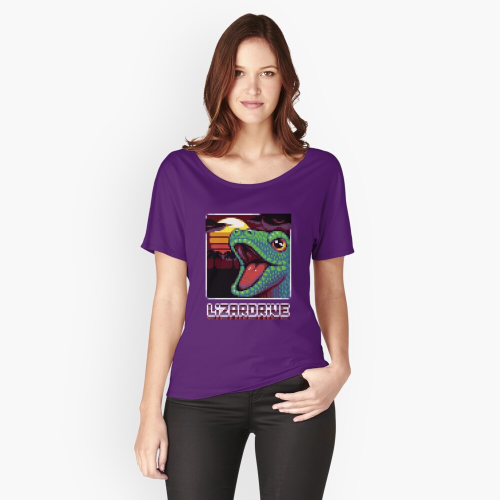 T-shirt coupe relax « LIZARDRIVE»