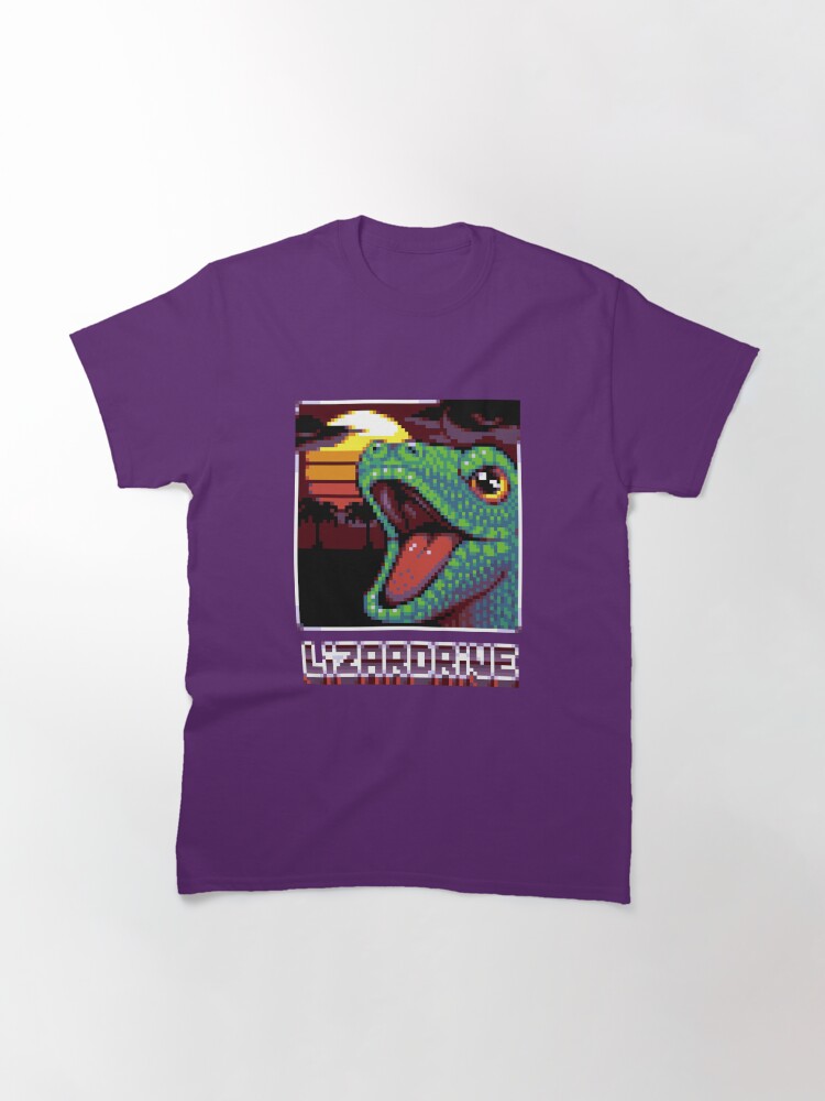 T-shirt classique ''LIZARDRIVE' : autre vue