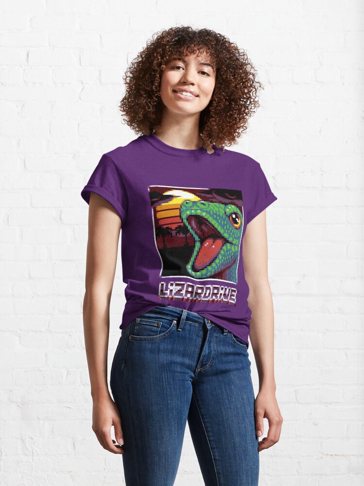 T-shirt classique ''LIZARDRIVE' : autre vue