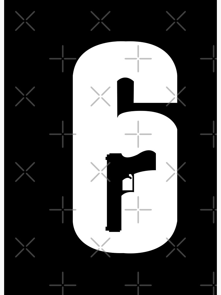 Rainbowsix Siege Logo Art Board Print By Infinitelypink Redbubble