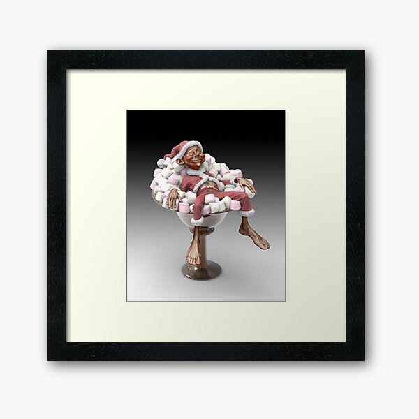 Festive Comfort Food! Framed Art Print