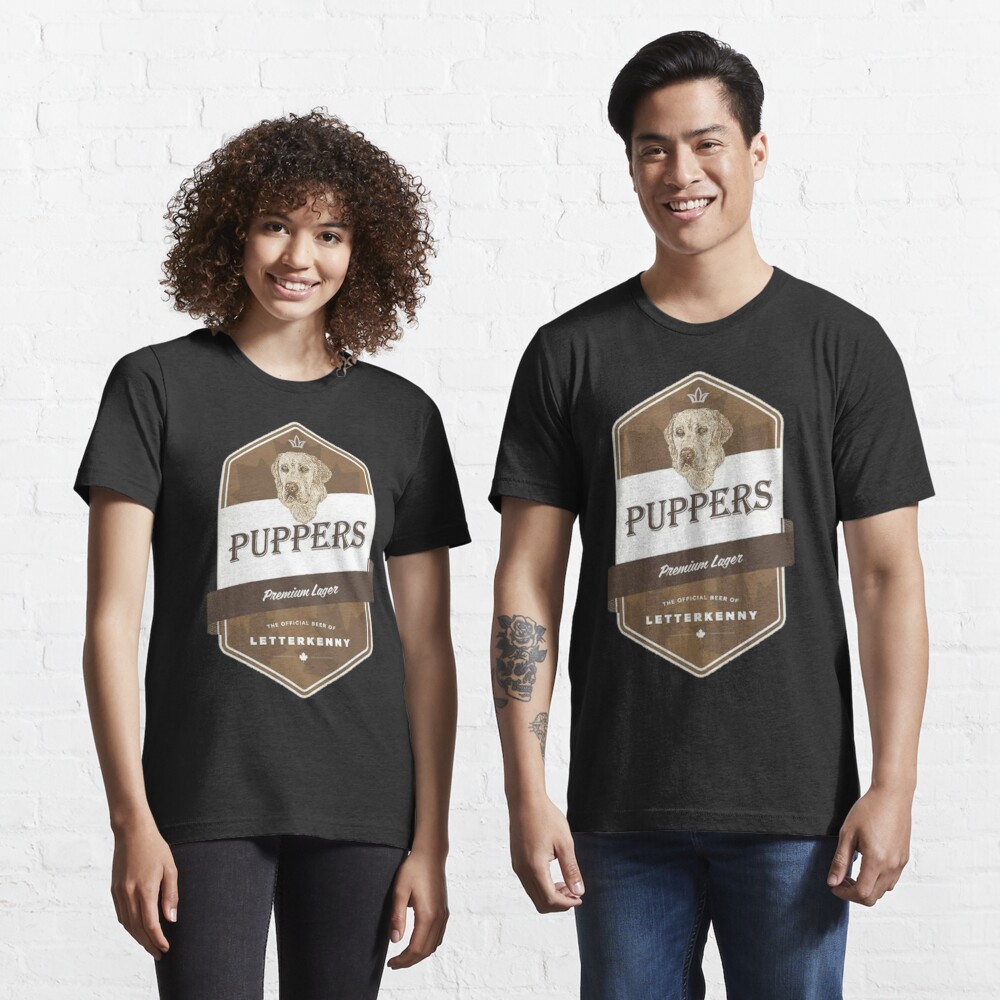 puppers beer t shirt