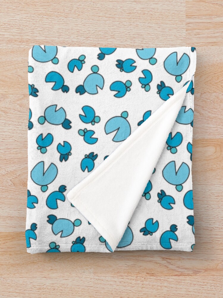 "small lily pads" Throw Blanket by galaxina Redbubble