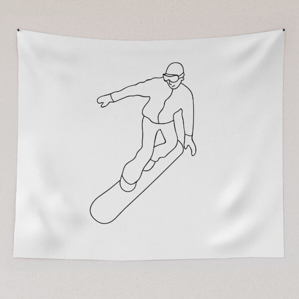 Item preview, snowboard fan designed and sold by Catcrea.