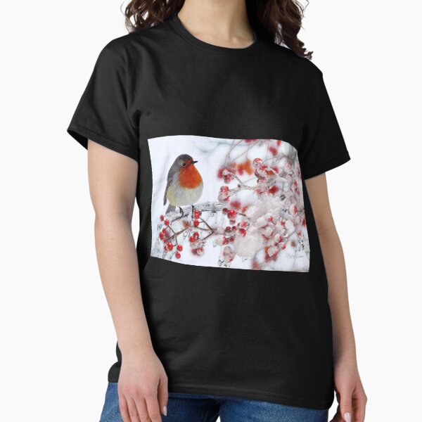 Item preview, Robin Red Breast in Winter designed and sold by MoragBates.