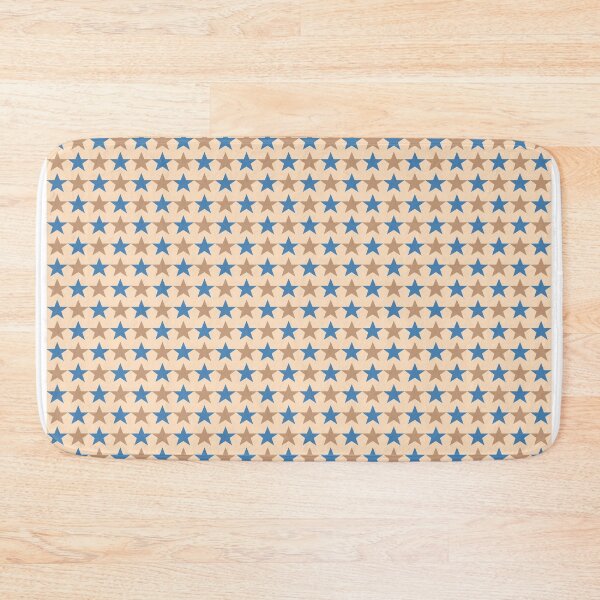 Item preview, Modern polka stars pattern beige designed and sold by aapshop.