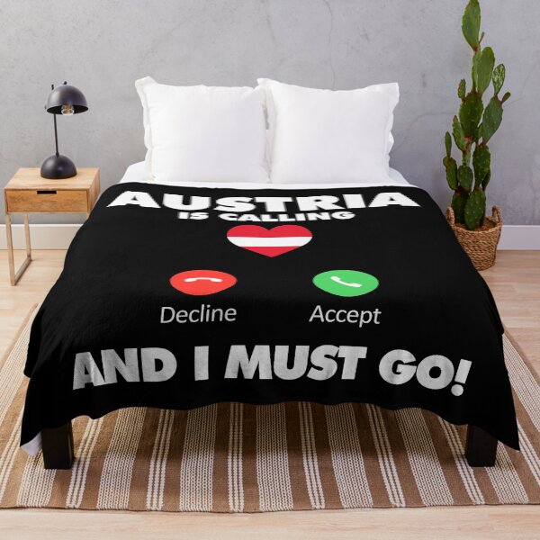 Item preview, Austria is Calling and I Must Go designed and sold by HelloFromAja.