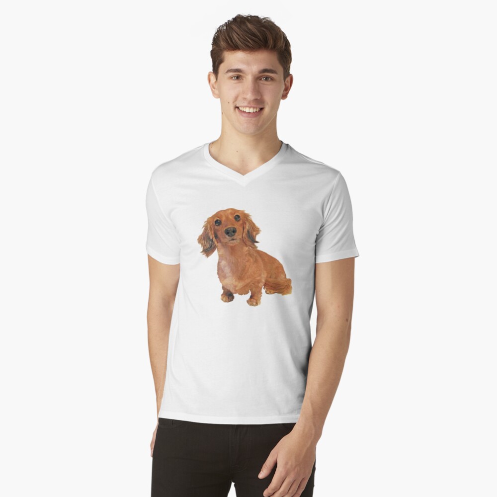 Item preview, V-Neck T-Shirt designed and sold by SmartPooch.
