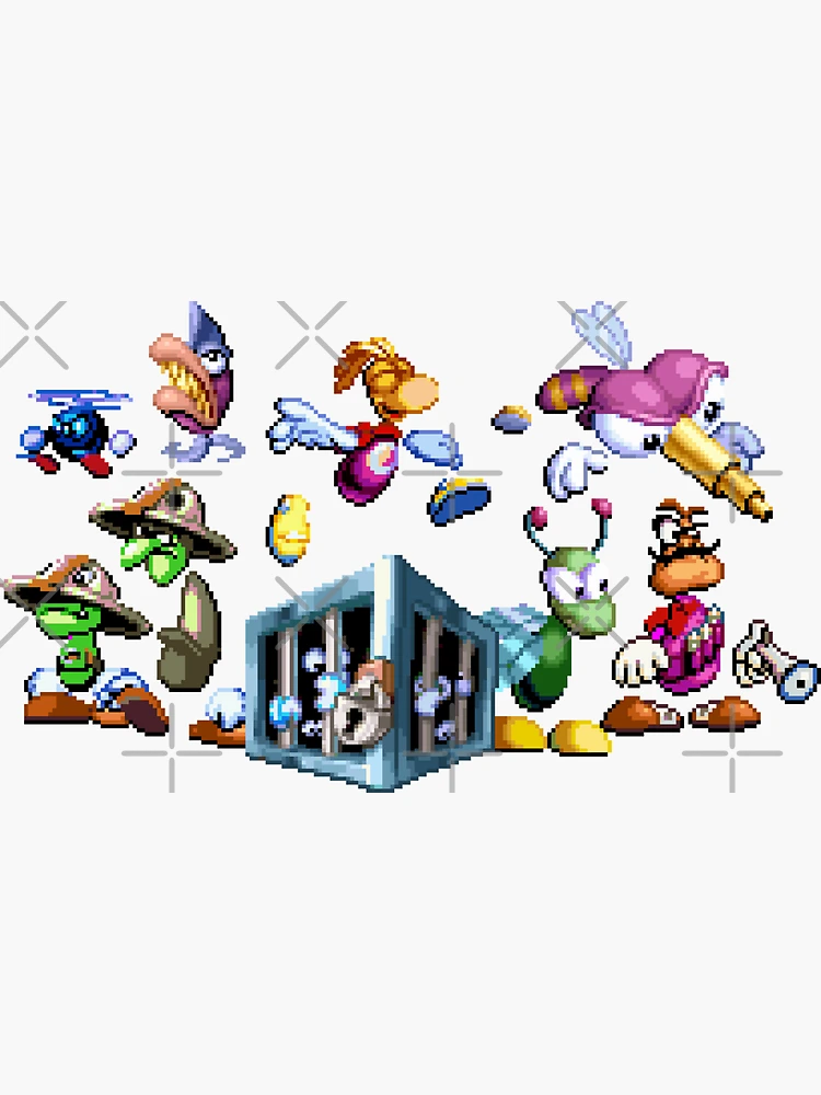 Rayman original Enemies