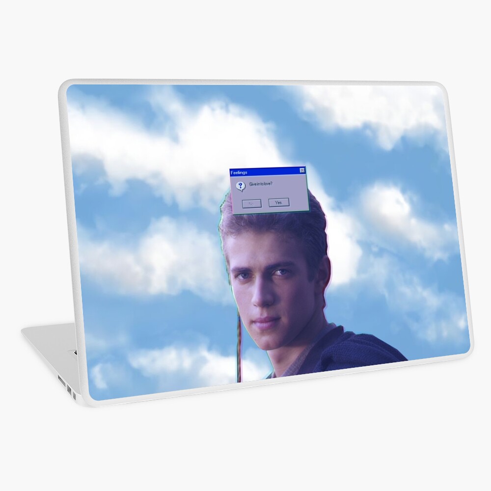 Vista previa del artículo con la obra «Vinilo para portátil», diseñado y vendido por MrBenjamino.
