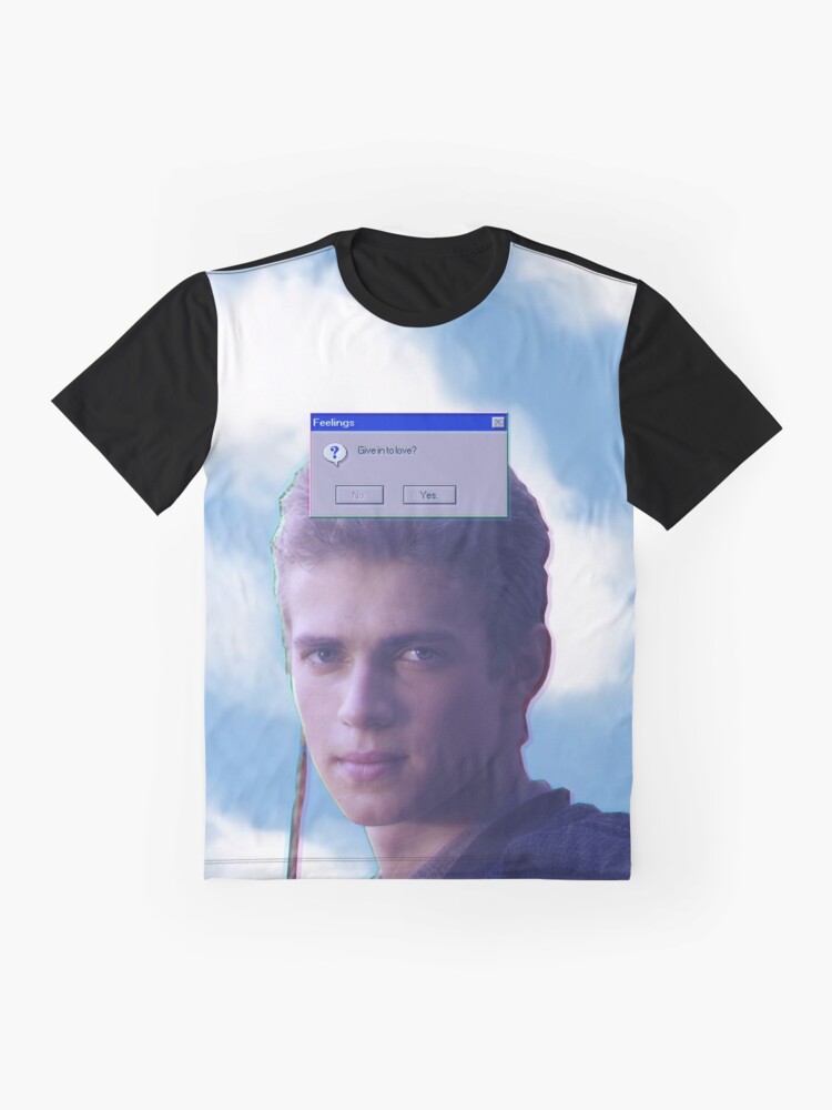 Imagen 4 de 5, Camiseta gráfica con la obra Anakin, ceder al amor?, diseñada y vendida por MrBenjamino.