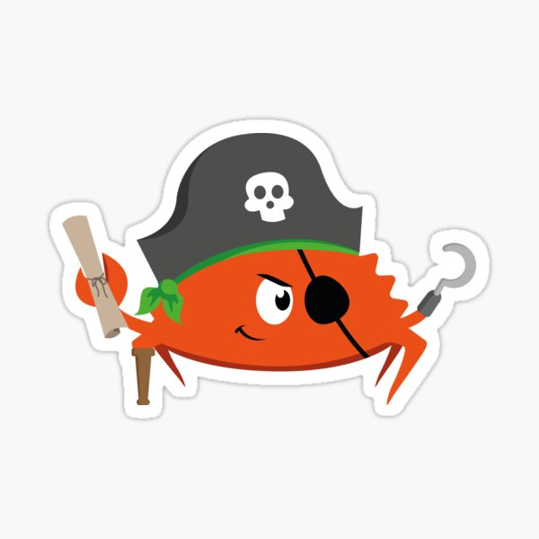 Ferris the Pirate Sticker